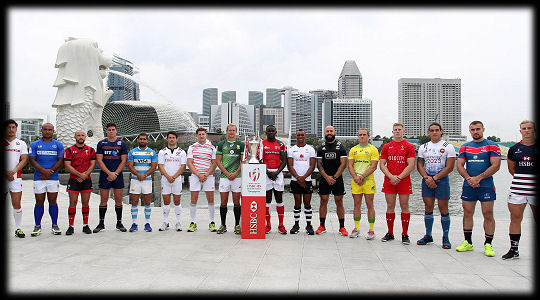 Singapore 7s Captains 2017
